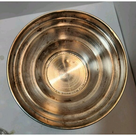 Vtg Oneida Silver Plate Champagne Wine Cooler Ice Bucket Chiller with Handles - Picture 15 of 16